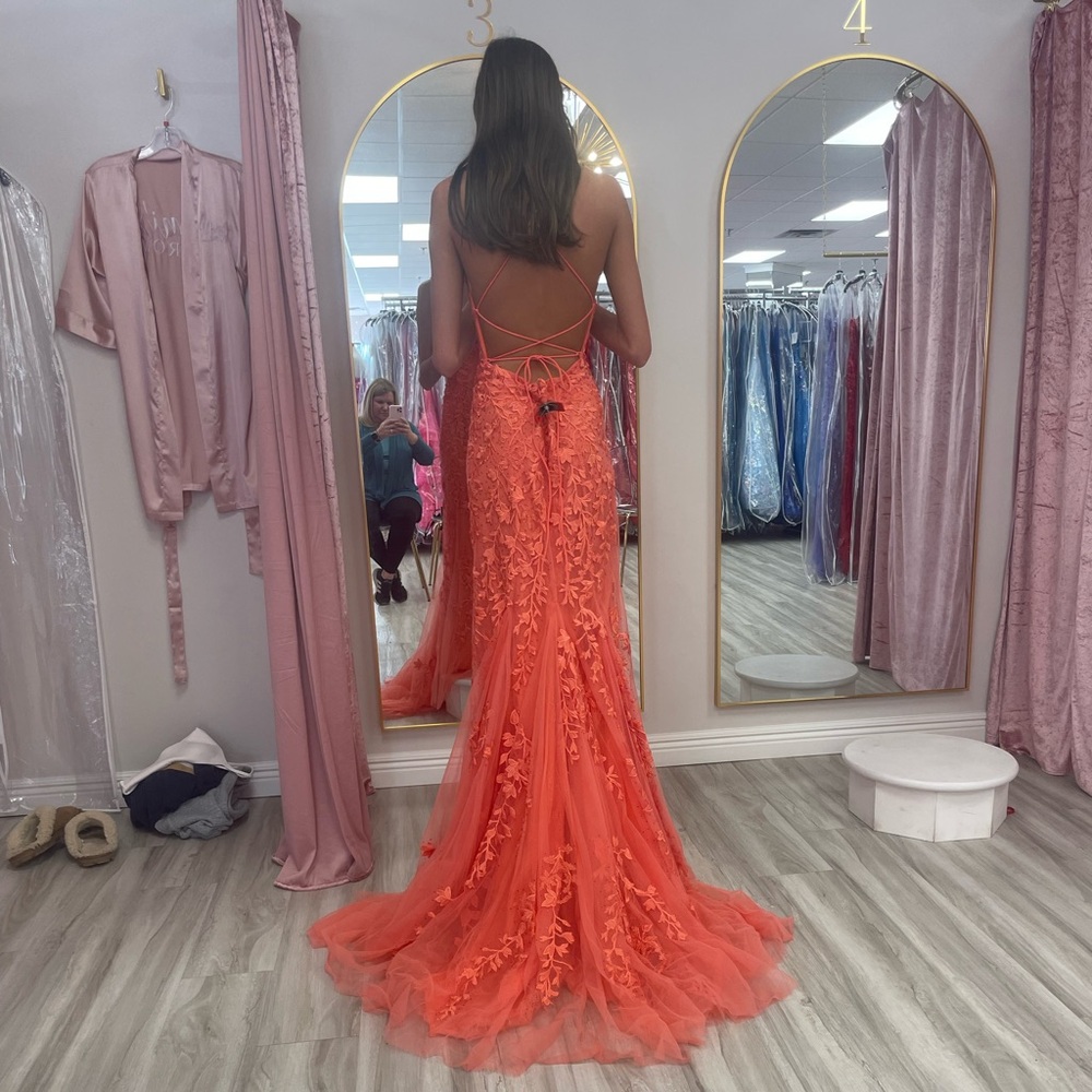 Coral Sherri Hill Prom Dress NWT
